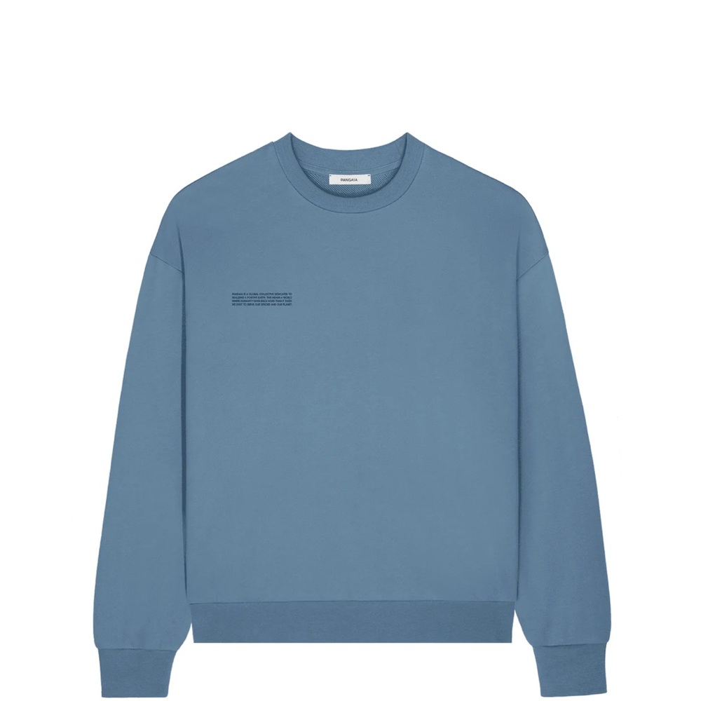 Pangaia Womens 365 Midweight Sweatshirt - summit Blue